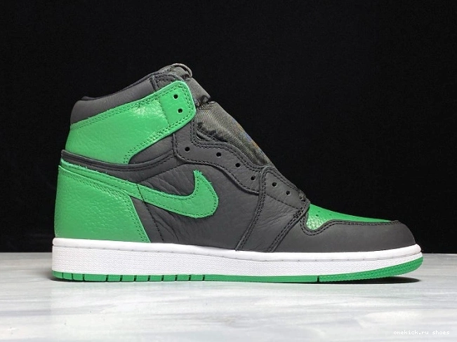 Cheap Air Jordan Green 1 High Pine 555088-030 0814